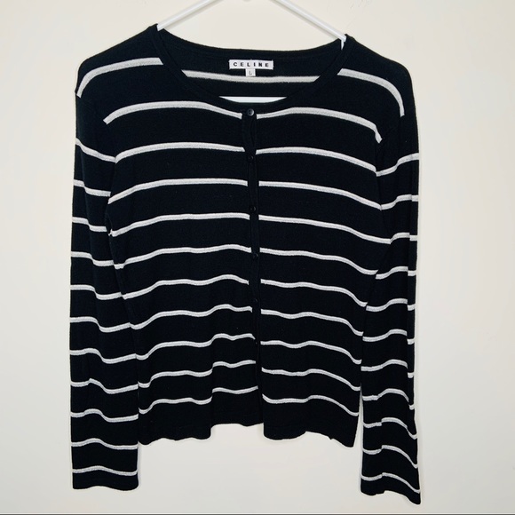 Celine | Sweaters | Celine Black White 